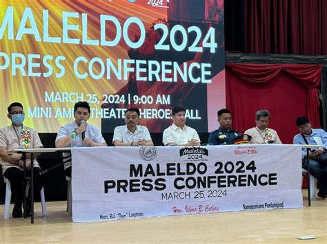 All set for ‘Maleldo 2024’ in Pampanga .